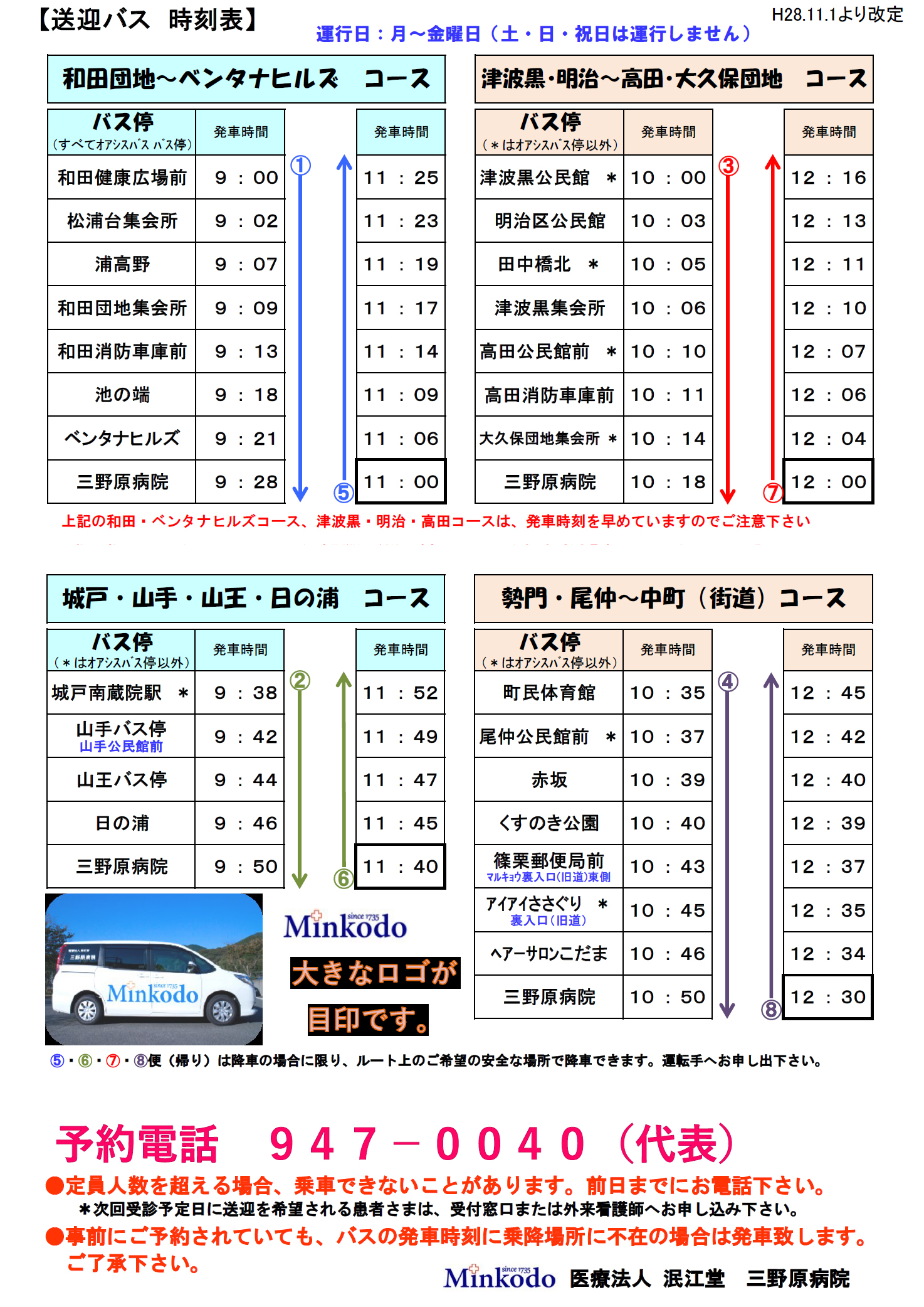 時刻表